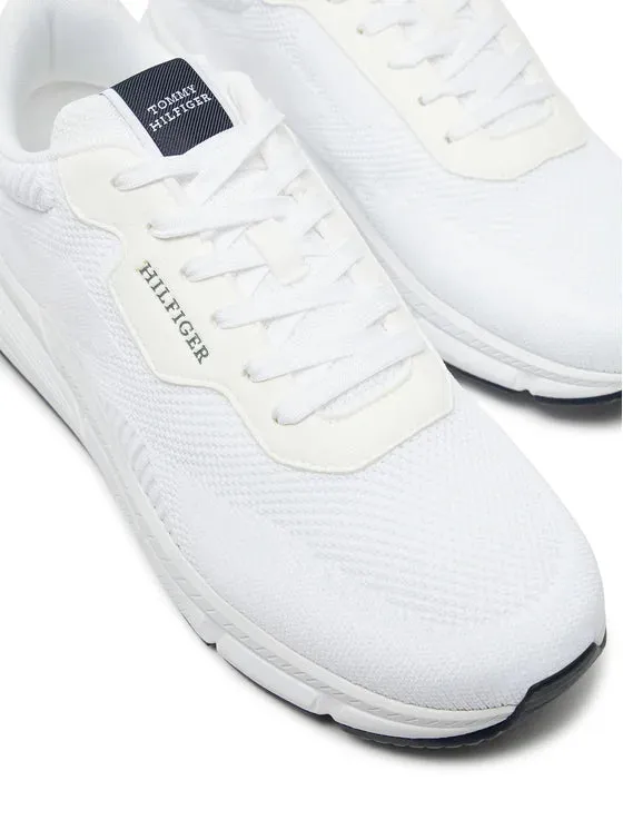 Tommy Jeans | Lightweight Rwb Knit Sneaker | YBS weiss