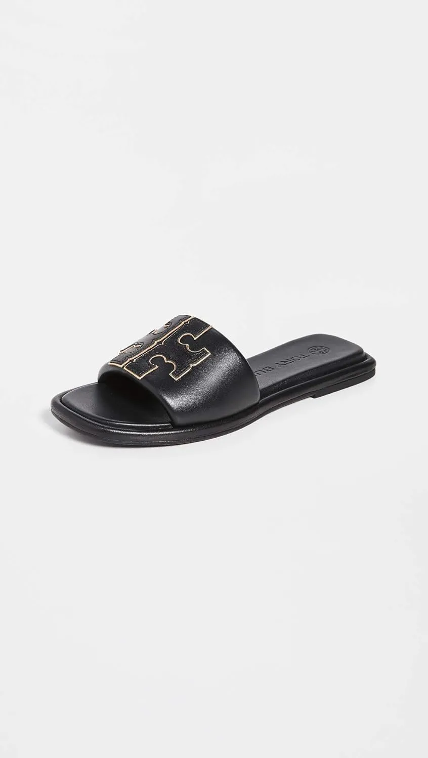 Tory Burch Women's Double T Sport Slides