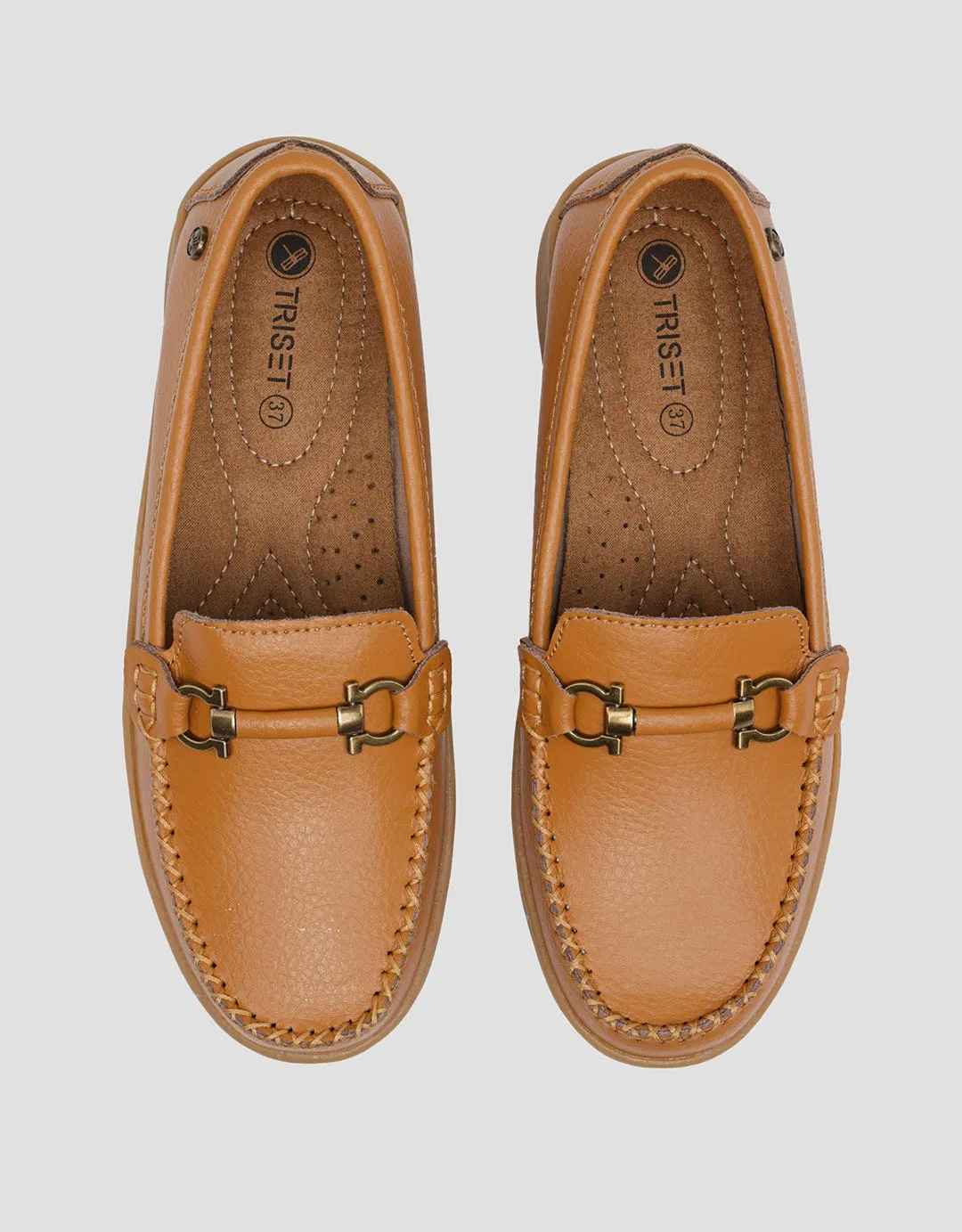 Triset Belt Sepatu Loafer Wanita