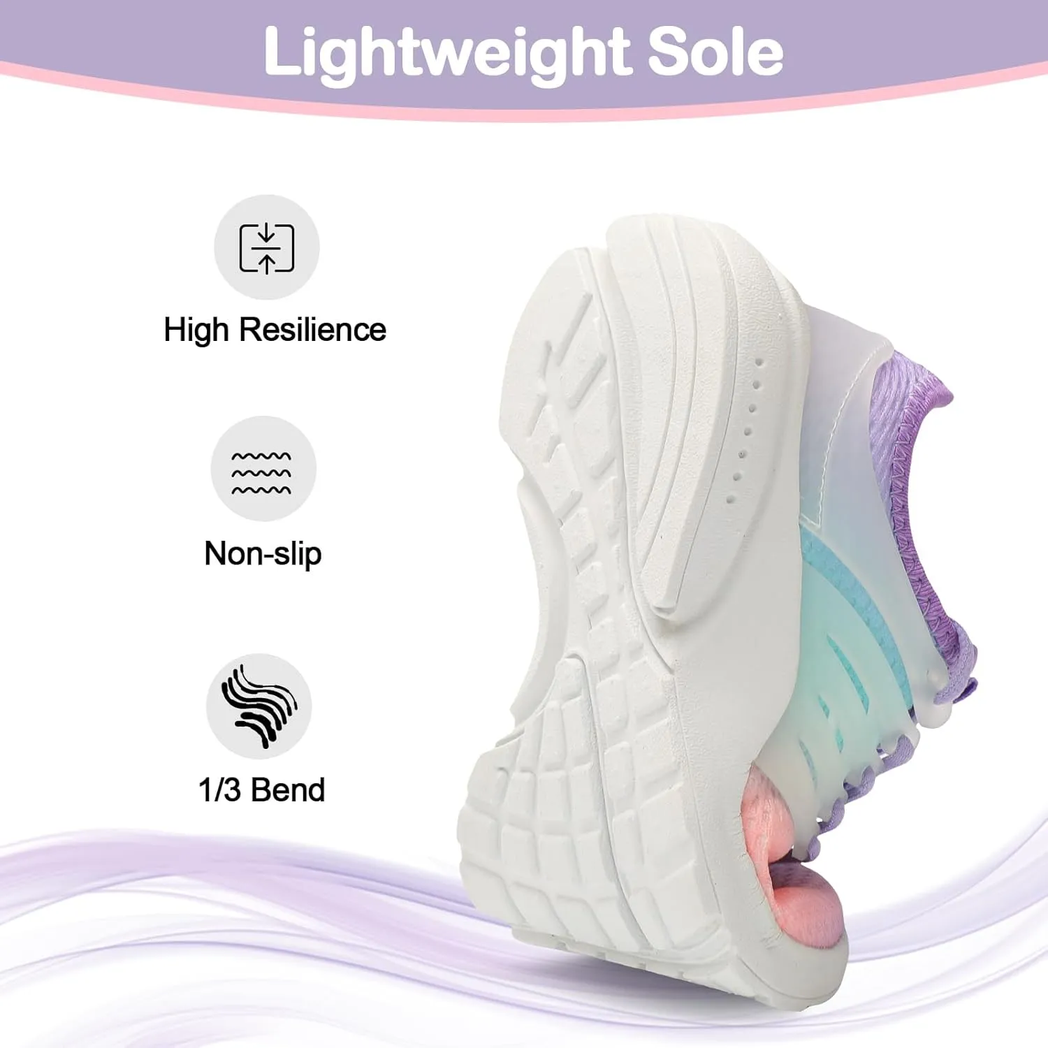 Troadlop Kids Sneaker Lightweight Breathable Running Tennis Boys Girls Shoes
