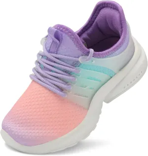 Troadlop Kids Sneaker Lightweight Breathable Running Tennis Boys Girls Shoes