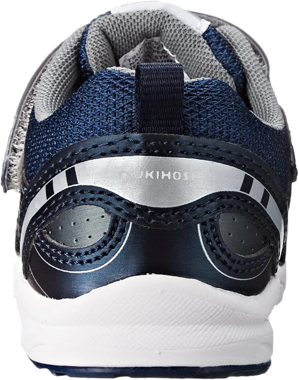 TSUKIHOSHI 3022 SPORT Strap-Closure Machine Washable Baby Sneaker Shoe with Wide Toe Box and Slip-Resistant, Non-Marking Outsole - For Infants and Toddlers, Ages 0-4