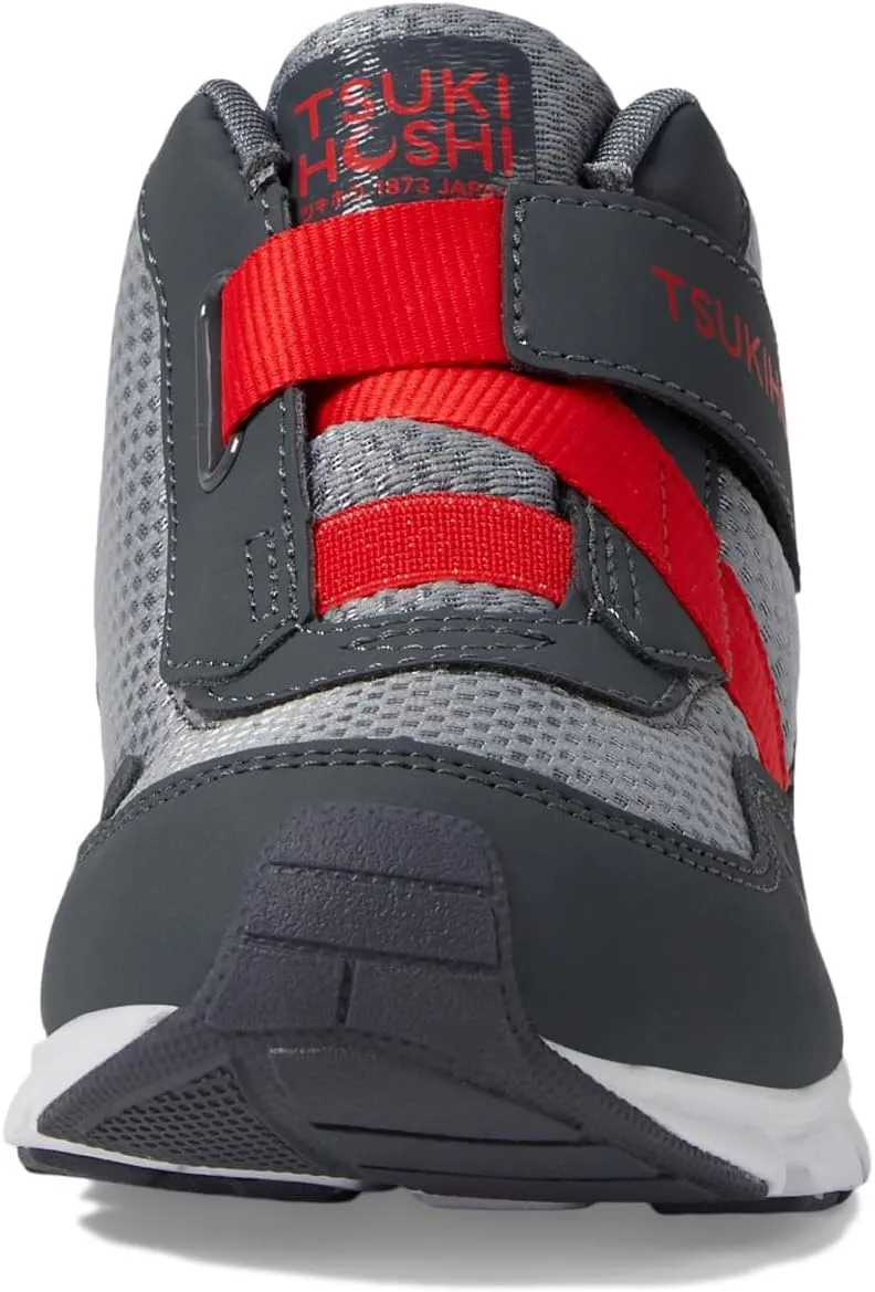TSUKIHOSHI 7510 Tokyo Waterproof Strap-Closure Machine-Washable Child Sneaker Shoe with Wide Toe Box and Slip-Resistant, Non-Marking Outsole - for Toddlers and Little Kids, Ages 1-8