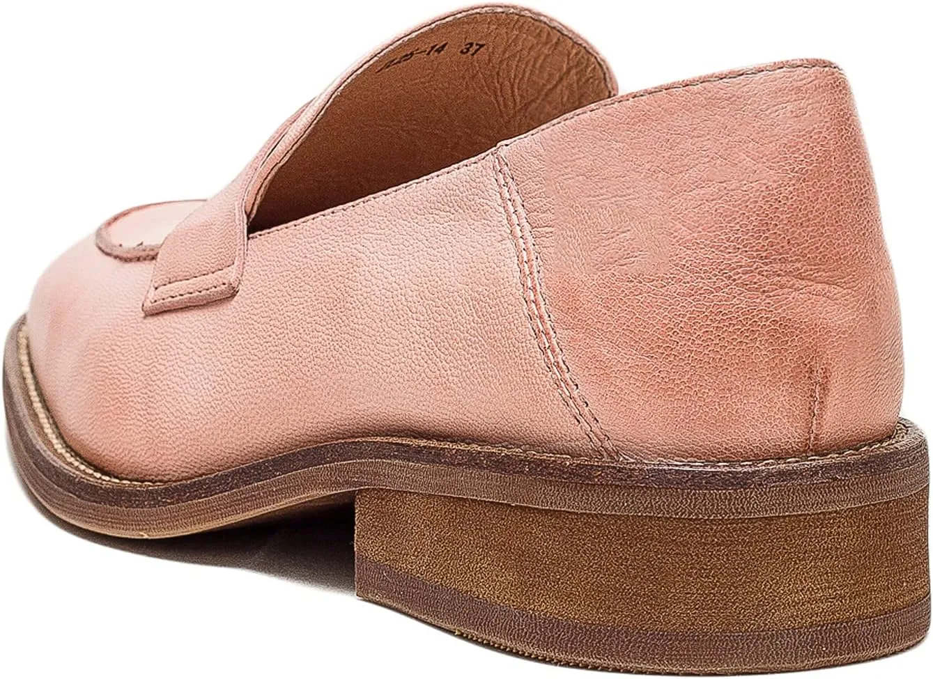 U-lite Women’s Sheepskin Leather Slip-On Loafers - Soft, Comfortable, and Lightweight Shoes with Collapsible Heel