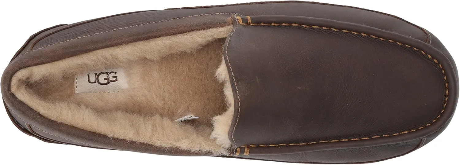 UGG Men's Leather Ascot Slipper