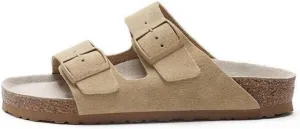 UIKGITP Women's Slide Sandals Cork Footbed Summer Suede Walking Buckle Flat Comfort Slip On Slippers