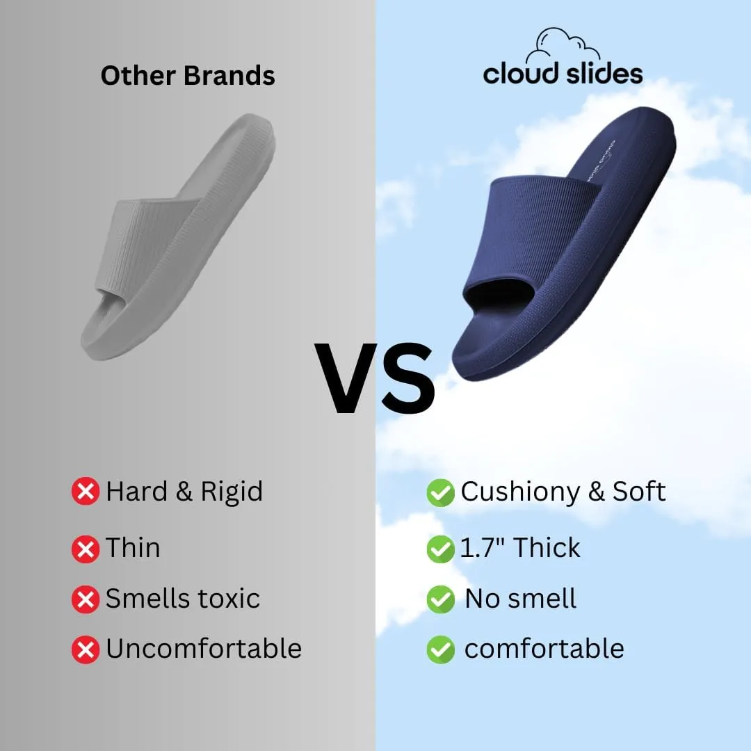 Ultra Soft Non Slip Cushion House Slippers for Men and Women