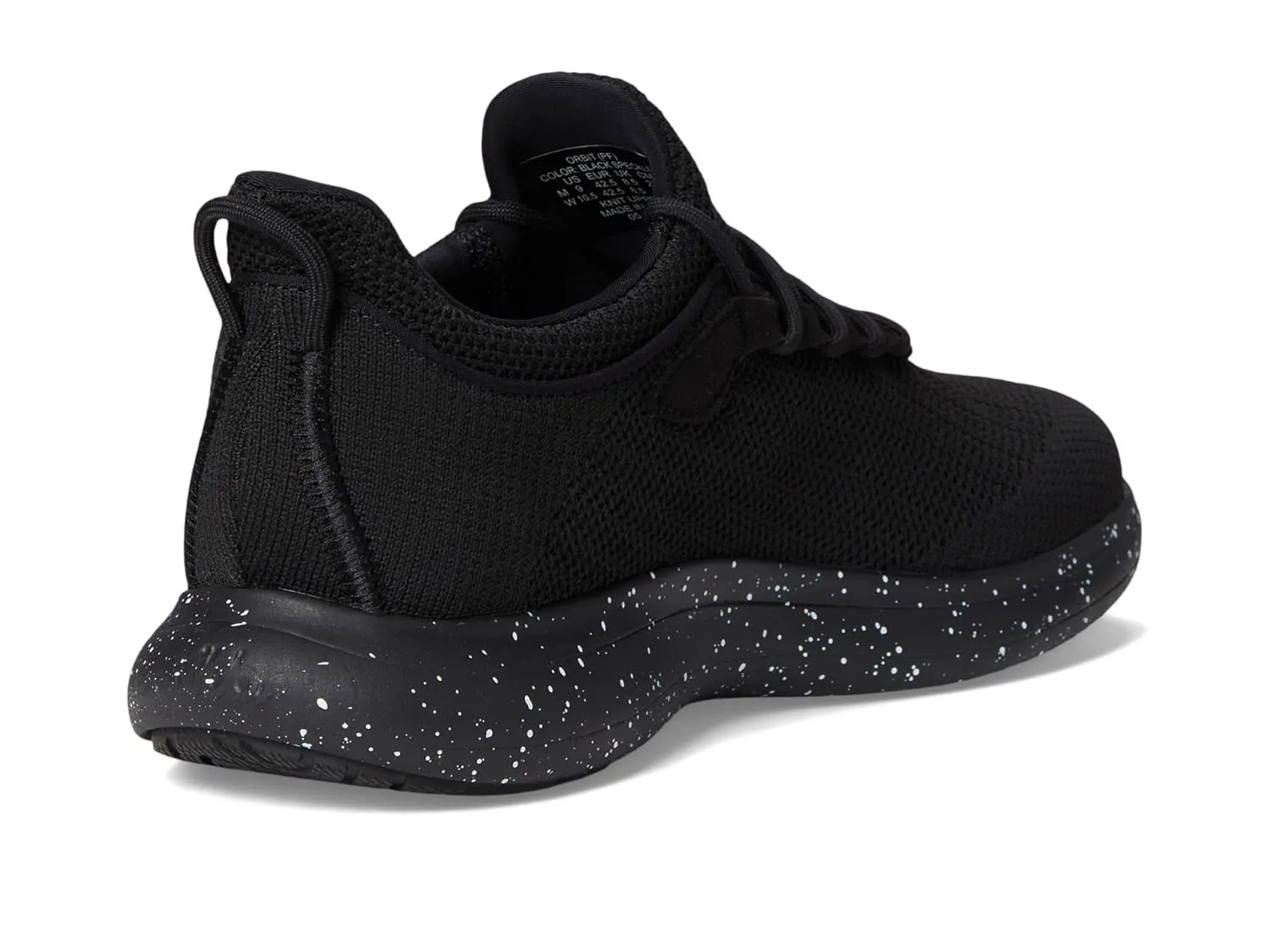 Unisex Orbit Work Sneaker Food Service Shoe, Black Speckle 2, 9 US Women