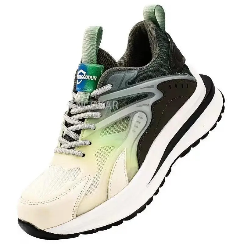 Unisex Safety Lightweight Breathable Anti-Smashing Anti-Puncture Sneakers Shoes