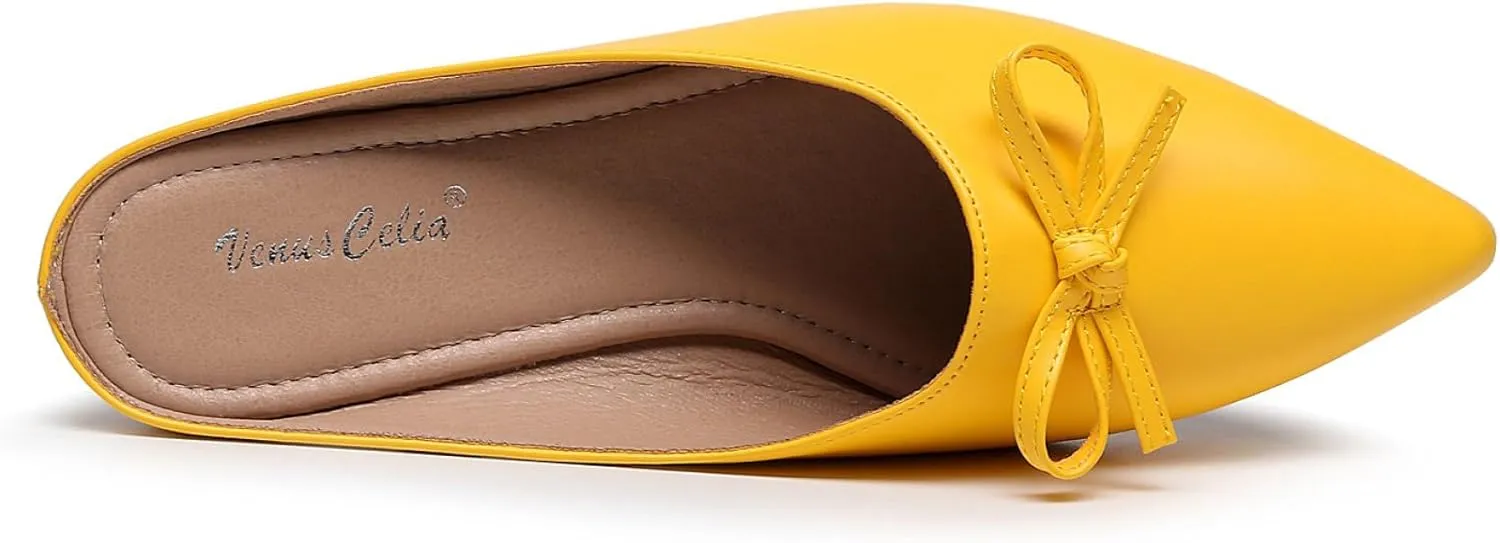 VenusCelia Women's Funkier Flat Mule