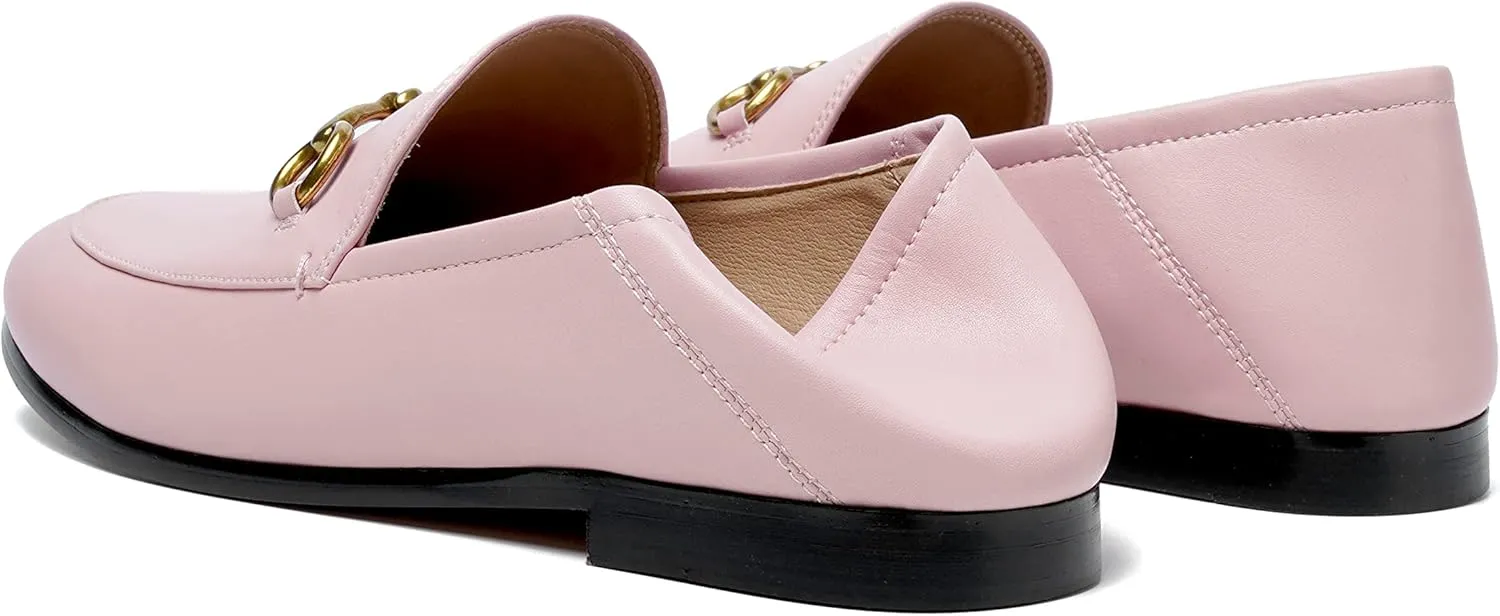 Vertundy Loafers for Women Low Heel Flats Loafers Mules
