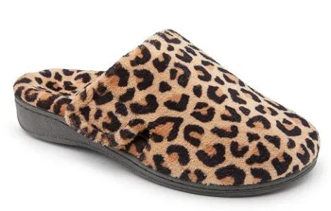 Vionic Gemma Women's Natural Leopard Mule Slippers GEMMA