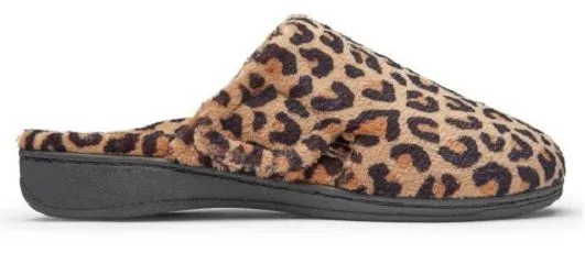 Vionic Gemma Women's Natural Leopard Mule Slippers GEMMA