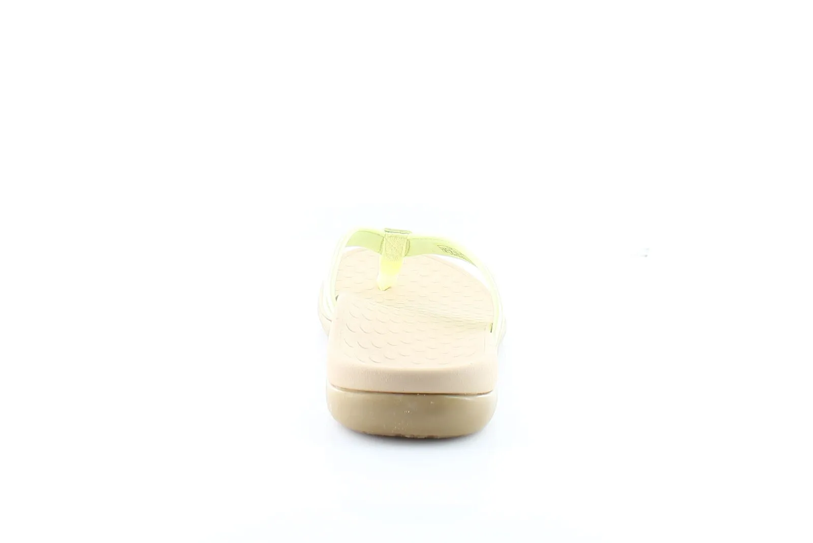 Vionic Tide Women's Sandals – Pale Lime, Orthotic Flip-Flops with Arch Support & Comfort