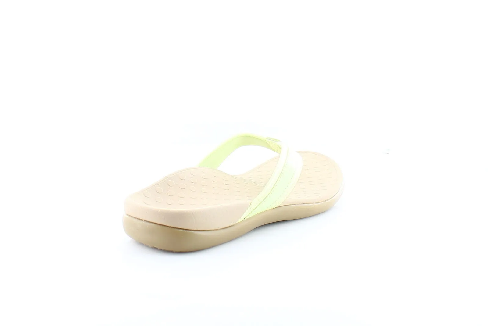 Vionic Tide Women's Sandals – Pale Lime, Orthotic Flip-Flops with Arch Support & Comfort