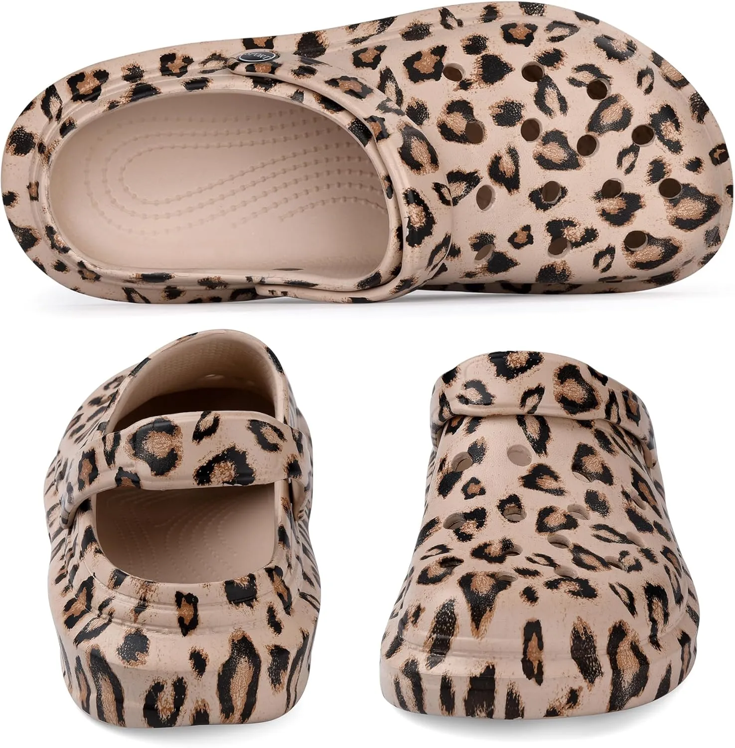 VONMAY Womens Mens Clogs Breathable Summer Beach Sandals Adjustable Slide Garden Shoes Slippers Nonslip