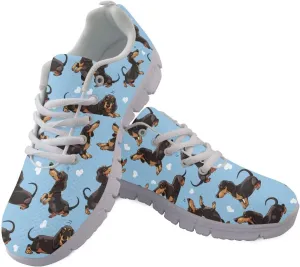Walking Shoes for Womens Girls Lace Up Lightweight Tennis Shoes Casual Mesh Running Sneakers
