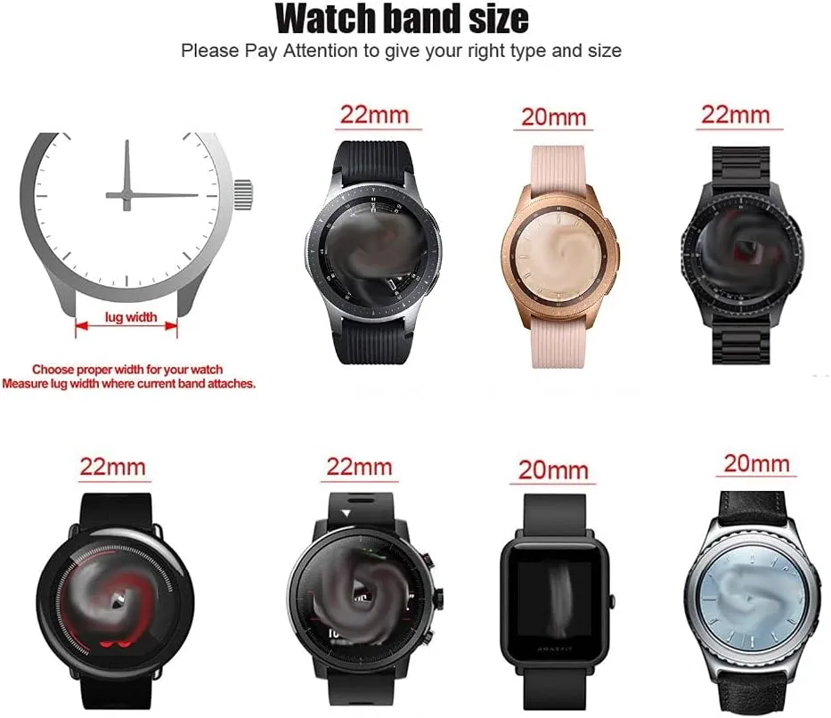 Watch Strap 22mm 20mm Nylon Watch Strap 22mm Quick Release Watchband 18mm 20mm(Blue,18mm)