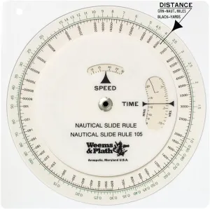 Weems & Plath Marine Navigation Nautical Slide Rule