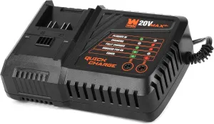 WEN 20V Max 5-Amp Quick Charger, Lithium-Ion Battery (20201Q)
