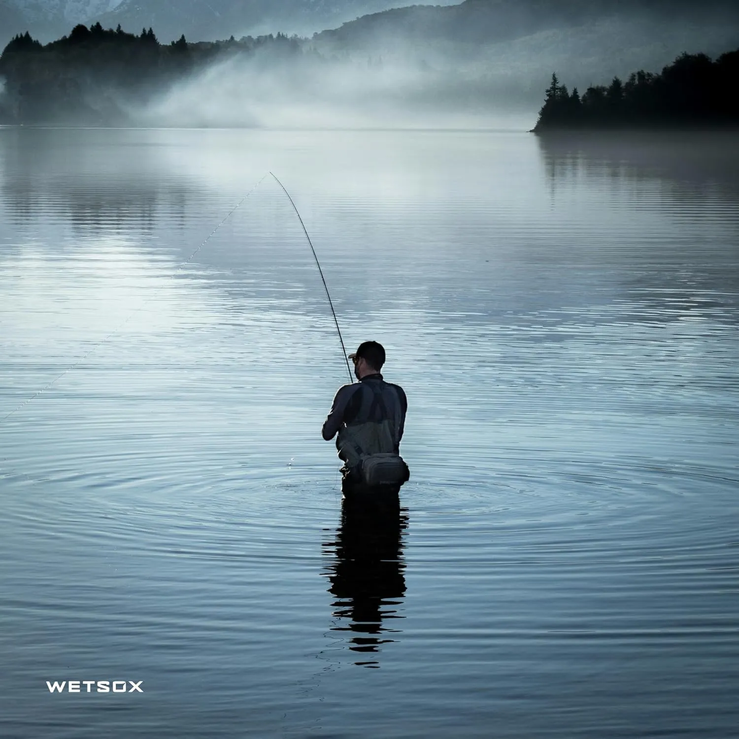 Wetsox Frictionless 1 MM Wader Socks | Slide In/Out of Boots/Waders | Neoprene for Warmth & Dryness | Waterproof, Lightweight