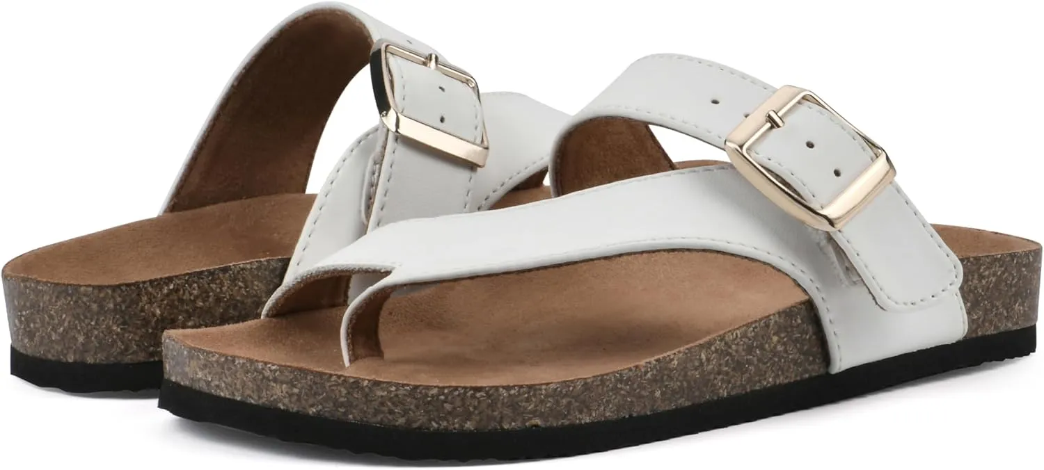 WHITE MOUNTAIN Girl's Grades Flat Sandal