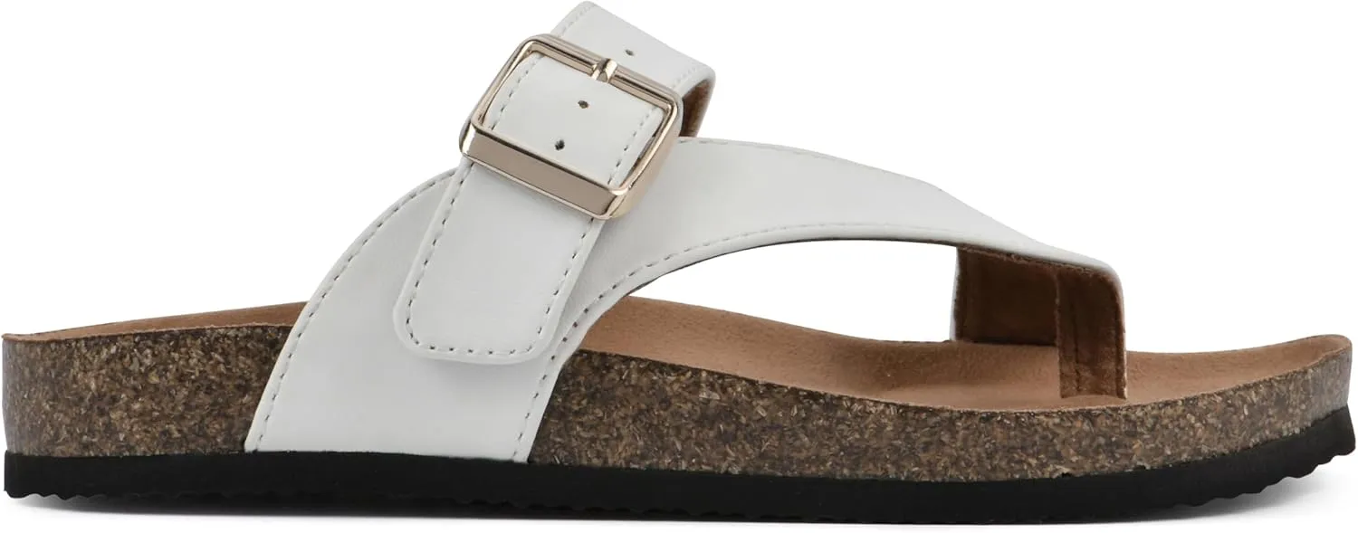 WHITE MOUNTAIN Girl's Grades Flat Sandal
