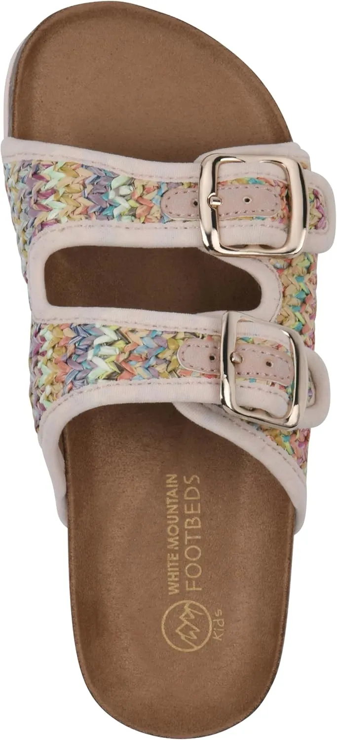 WHITE MOUNTAIN Girl's Grazing Slide Sandal