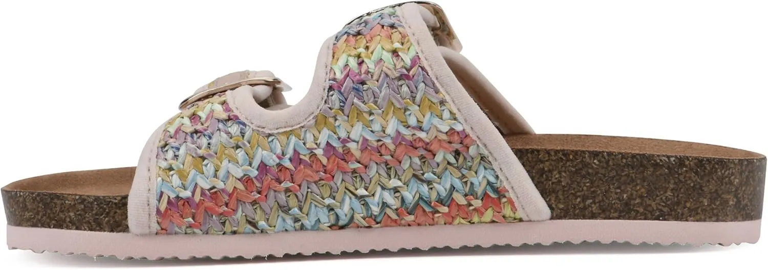 WHITE MOUNTAIN Girl's Grazing Slide Sandal