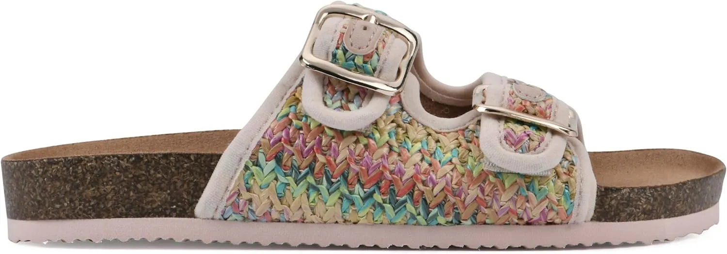 WHITE MOUNTAIN Girl's Grazing Slide Sandal