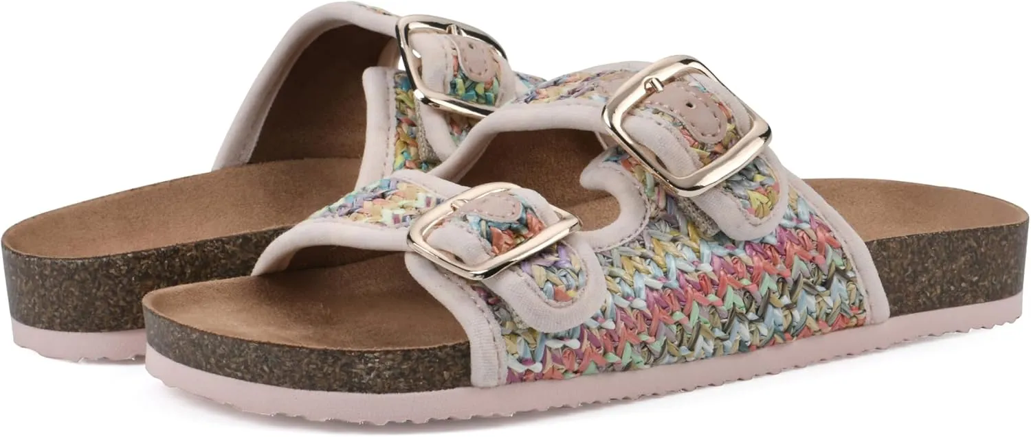 WHITE MOUNTAIN Girl's Grazing Slide Sandal