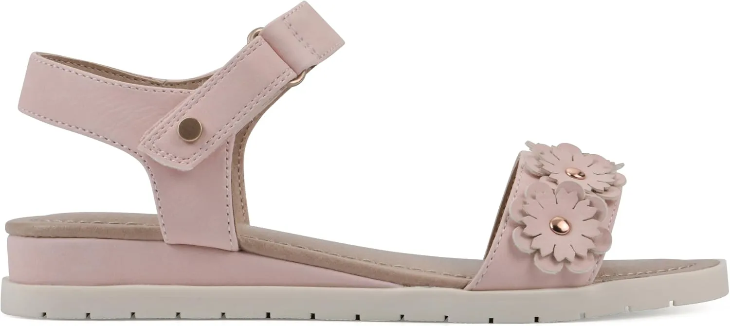 WHITE MOUNTAIN Kids Ease Floral Sandal