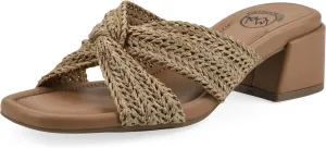 WHITE MOUNTAIN Women's Mills X-Strap Heel