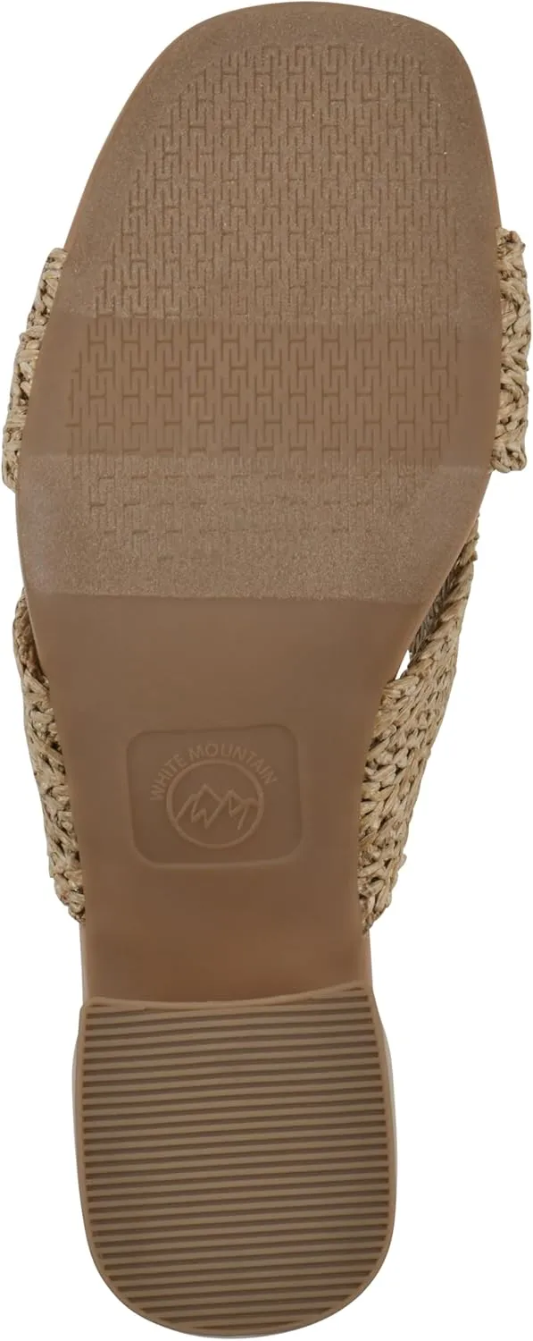 WHITE MOUNTAIN Women's Mills X-Strap Heel