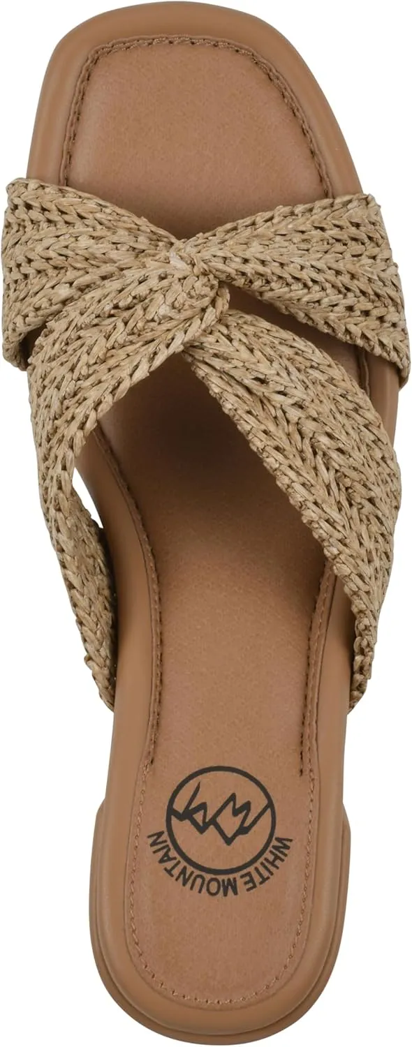 WHITE MOUNTAIN Women's Mills X-Strap Heel