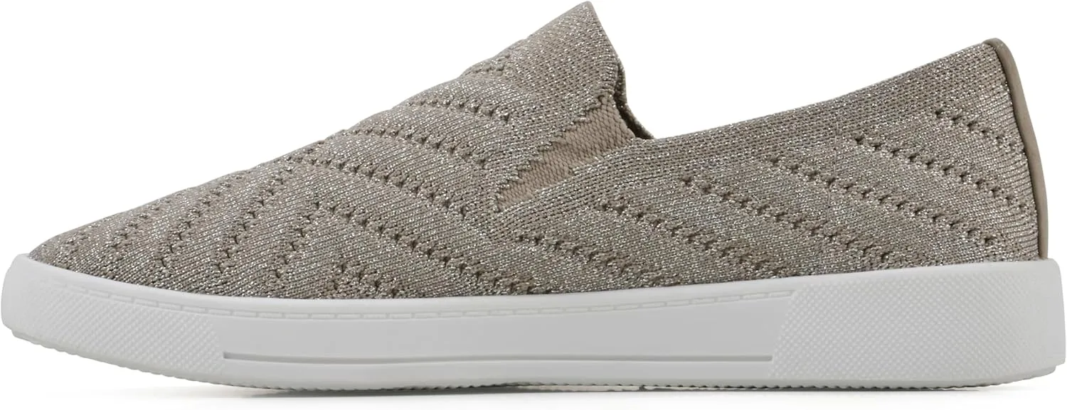 WHITE MOUNTAIN Women's Upbear Woven Knit Sneaker