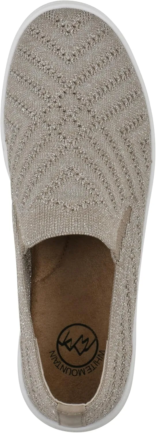 WHITE MOUNTAIN Women's Upbear Woven Knit Sneaker