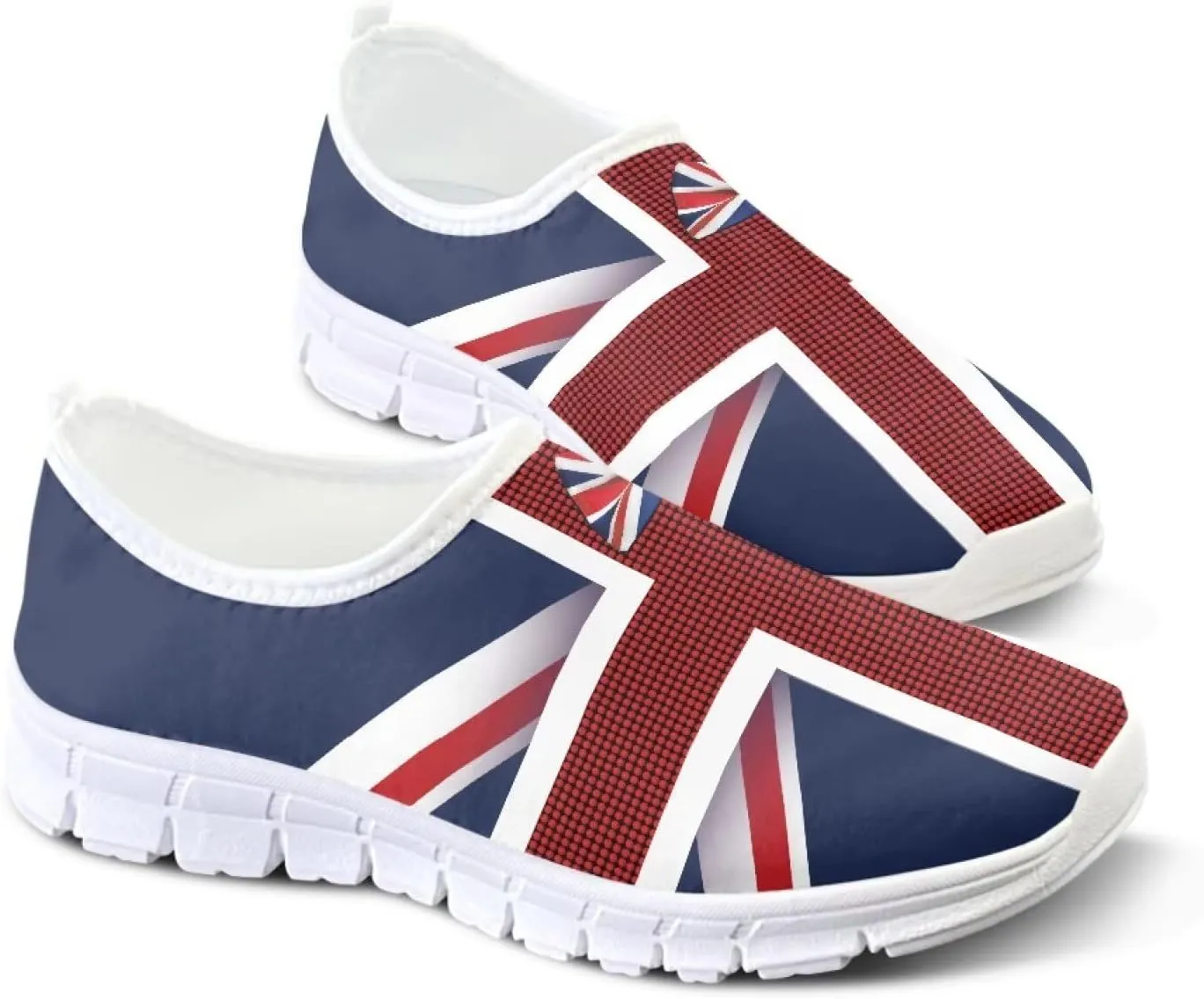 Women Sneakers Casual Tennis Shoes Comfortable Walking Shoes Slip on Loafers