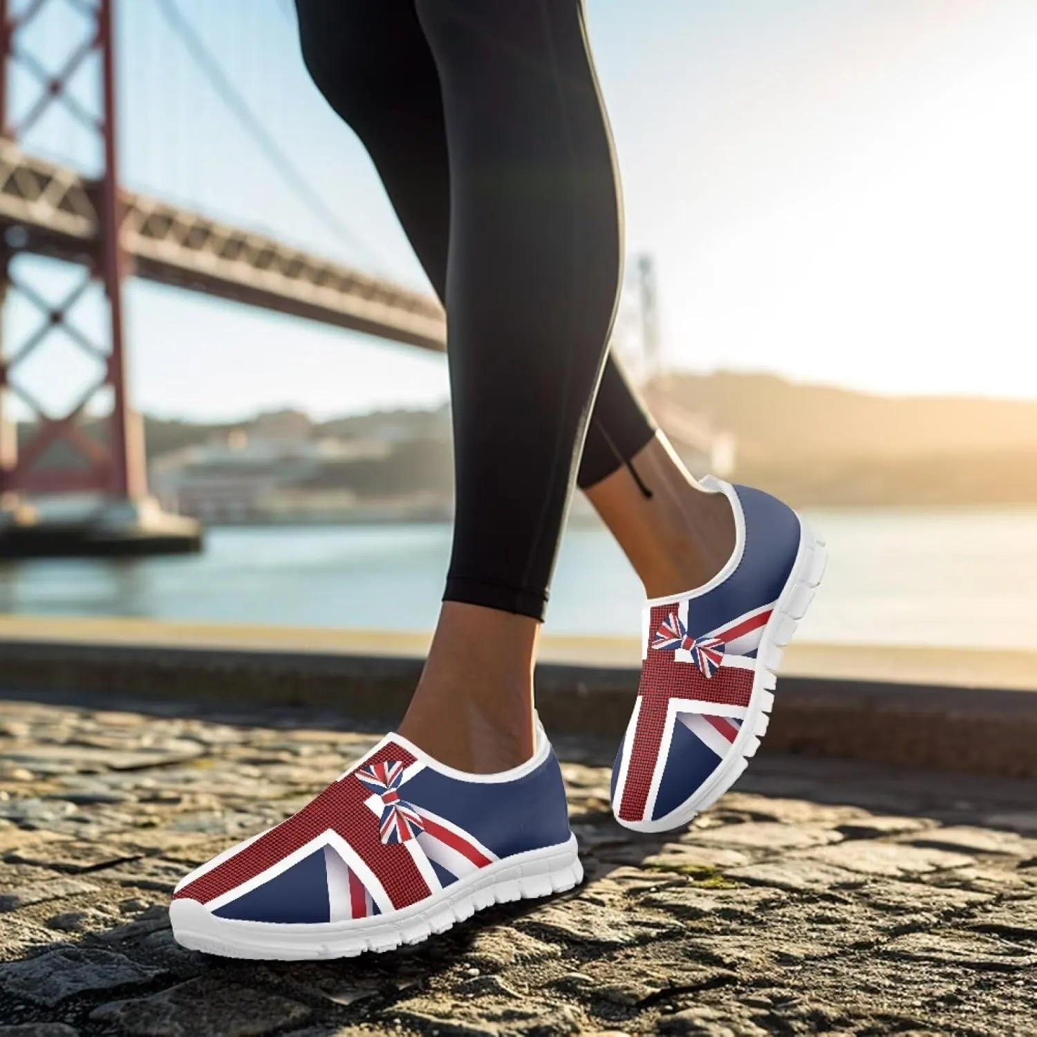 Women Sneakers Casual Tennis Shoes Comfortable Walking Shoes Slip on Loafers