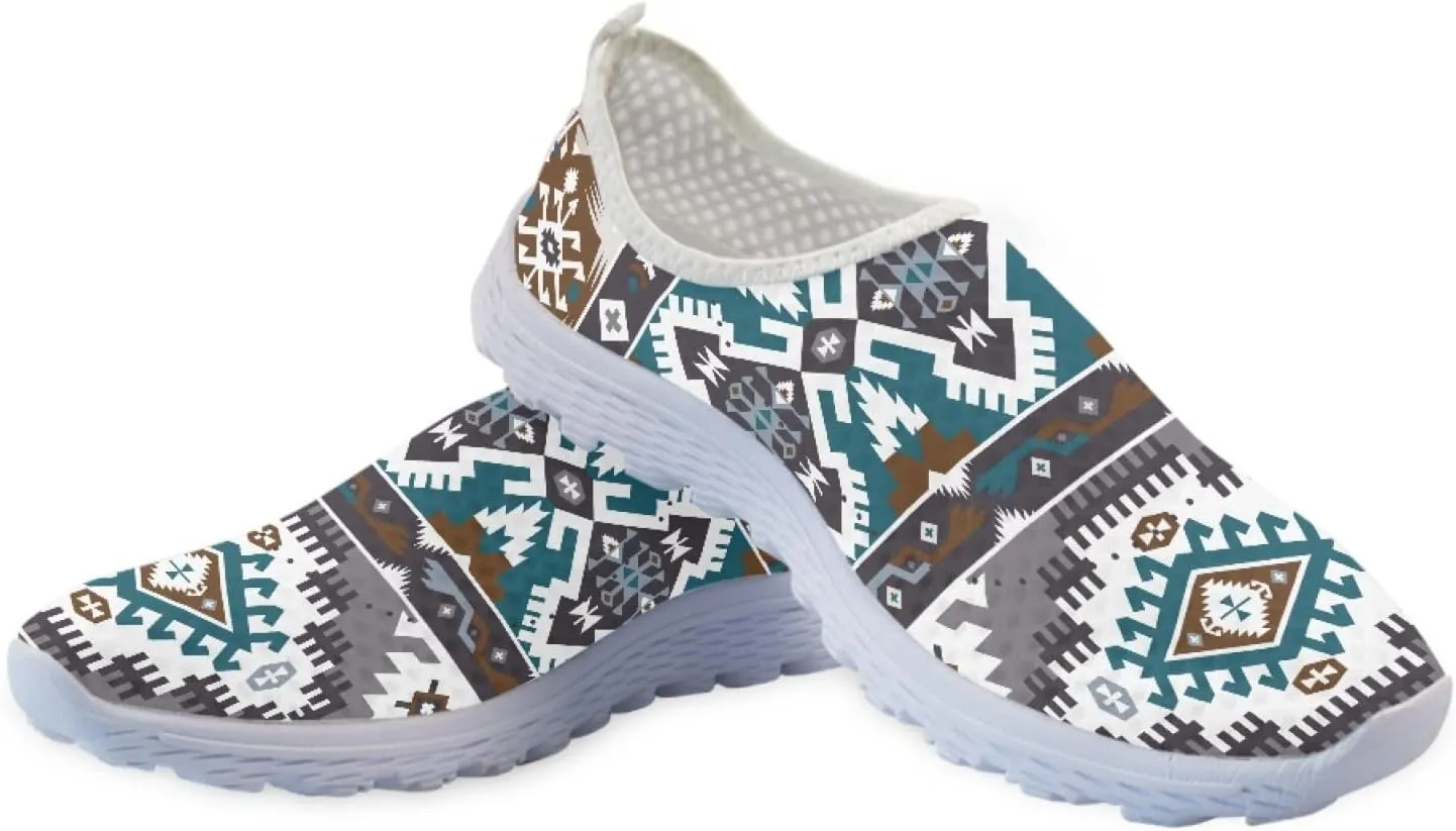 Women's Athletic Road Running Mesh Breathable Casual Slip on Sneakers Fashion Tennis Shoes