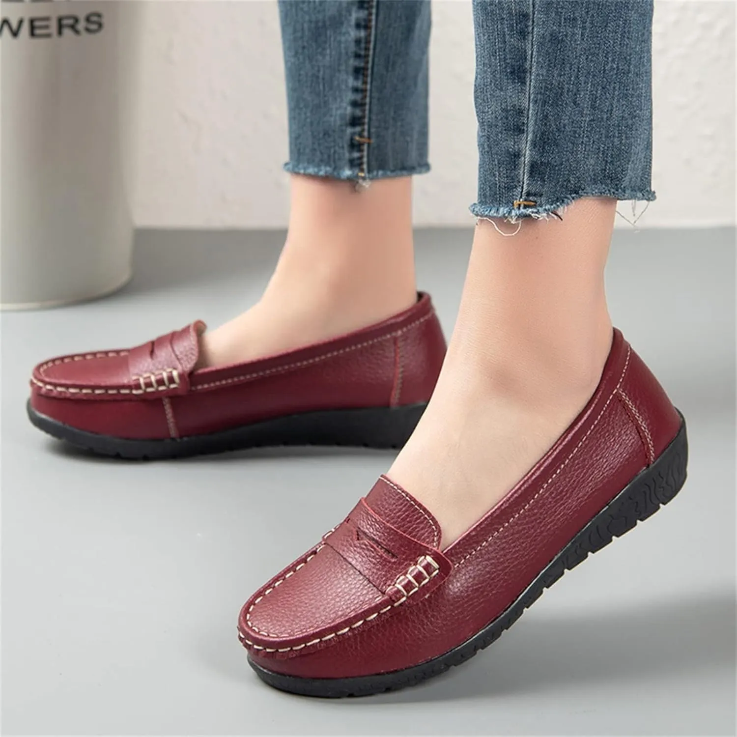Womens Dressy Casual Walking Shoes Comfortable & Lightweight Loafers Women's Loafers Fashion Comfortable Flats