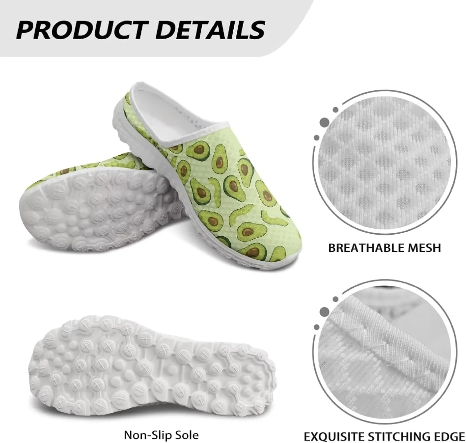 Women's Half Shoes Mules Slip On Sneakers Fashion Comfortable Casual Slippers Walking Vacation Shoes