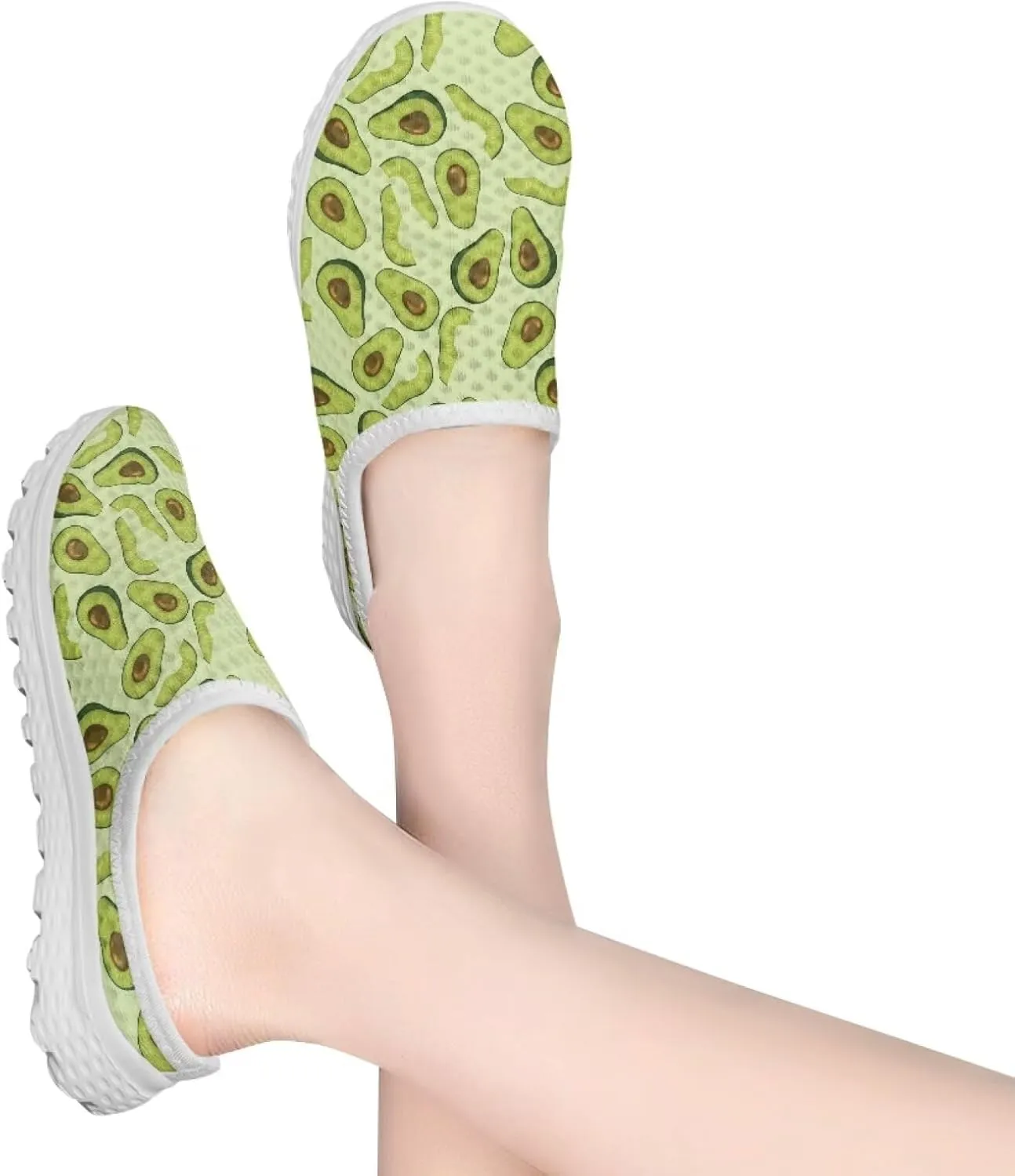 Women's Half Shoes Mules Slip On Sneakers Fashion Comfortable Casual Slippers Walking Vacation Shoes