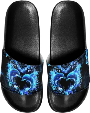 Womens House Slippers Comfy Slide Sandals for Women Open Toe Slippers