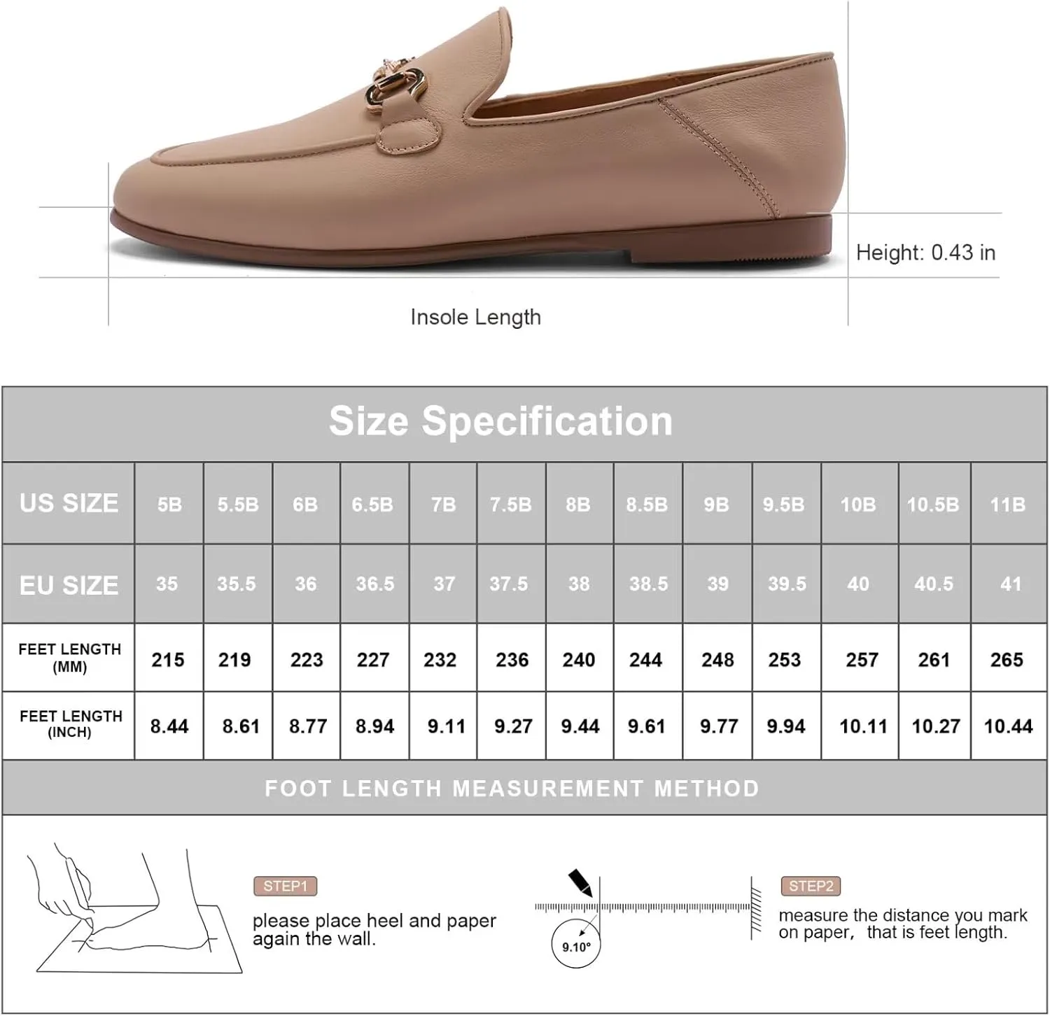 Women's Leather Loafer,Casual Ballet Loafers Shoes,Sleek Loafers Slip on Shoes for Women,Soft Comfort Ballerina Flat Shoes for Ladies
