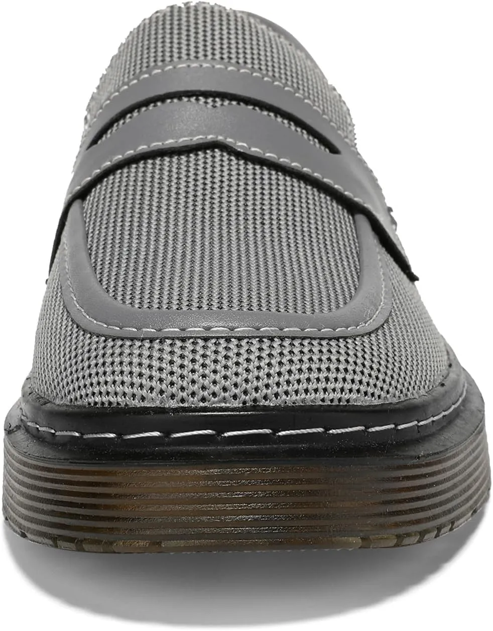 Women's Mesh Penny Loafers Breathable Knitted Flat Shoes Comfortable & Lightweight Slip-Ons