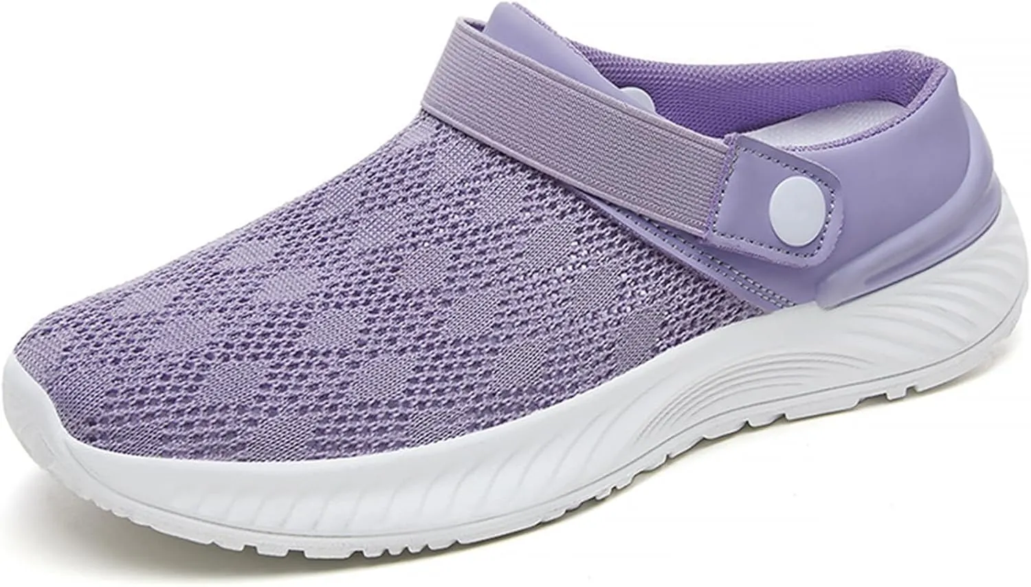 Women's Mules Breathable Mesh Slippers Lightweight Comfortable Platform Sneakers Summer Casual Walking Shoes 2025 Fashion