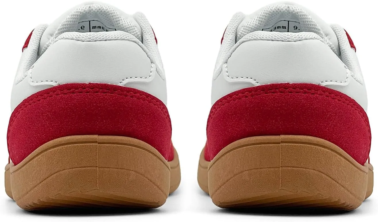 Women's Retro Low Top Sneakers Fashion Trainning Sneakers Casual Walking Shoes for Women/Men Gum Sole Walking Footwear Non Slip Trainers