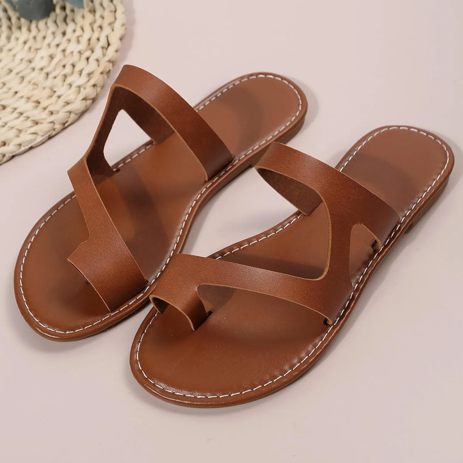 Women's Sandals Dressy Women Sandals Comfortable Women Flip Flops Dressy Summer Walking Shoes Slippers Women's