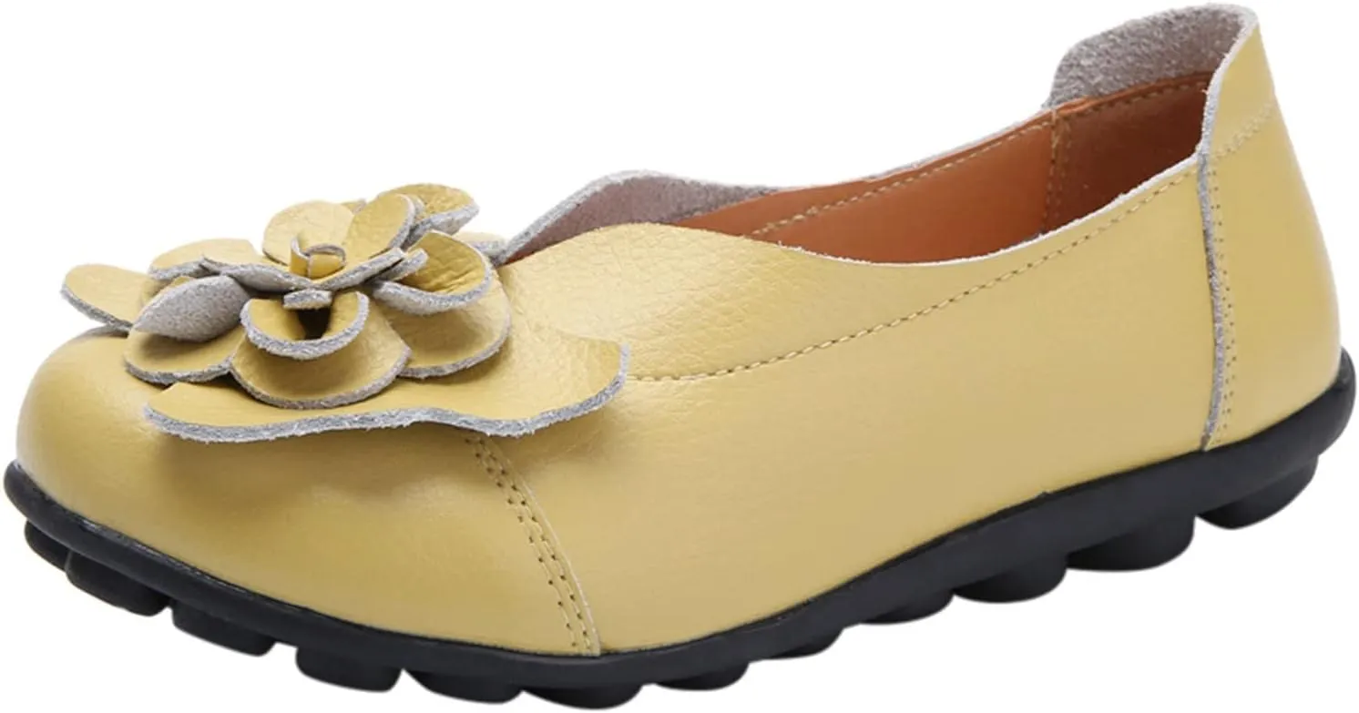 Women's Slip-On Casual Shoes Loafer Mesh Slip on Loafers Soft White Flats Slip Ons Women's Fashion Sneakers